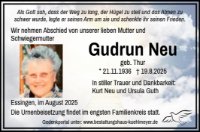 eine Anzeige
