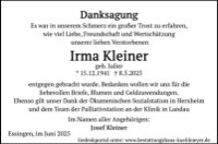 eine Anzeige