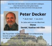 eine Anzeige