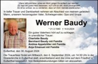 eine Anzeige
